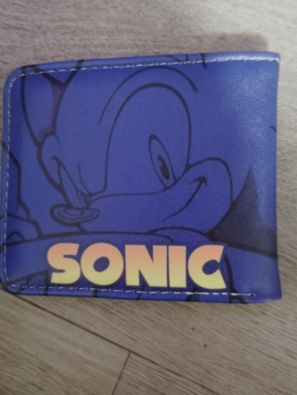 New Sonic the hedgehog anime manga leather wallet